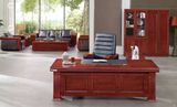 Office Tables Furniture Wooden Curved Executive Desks (FOH-AY238)