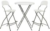 110cm High Plasitc Folding Bar Table