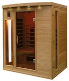 Far Infrared Hemlock Sauna with Carbon and Ceramic Mixed