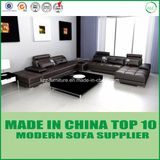 Nordic Furniture Set Home Leather Wooden Sofa