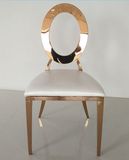 Modern Ivory Cream Mable Chrome Base Arianna Dining Table with Crushed Cream Velvet Chair