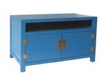 Chinese Antique Furniture Blue Wooden Cabinet Lwb484-2