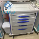 Factory Direct Price Hospital First-Aid Cart Emergency Locking Cart Trolley