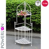 Home Garden Design Flower Stand 3-Tier Corner Shelf