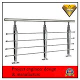 Indoor 316 304 Stainless Steel Stair Railing Column