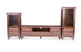 Top Quality Brown Color Vintage Chesterfield Luxury Leather Sofa