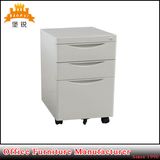 3 Drawer Pedestal Metal Mobile Filing Office Cabinet