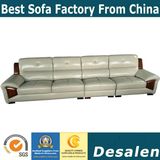 Hot Sell Wholesale Price Office Furniture I Shape Leather Sofa (A67)