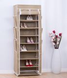 Fabric Portable Waterproof Shoe Rack Cabinet