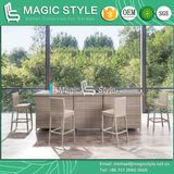 Outdoor Bar Stool Rattan Bar Table Patio Bar Set Wicker Bar Set