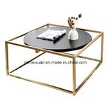 Manufacturers Selling American Living Room Wrought Iron Wood Coffee Table, Coffee Table (M-X3790)