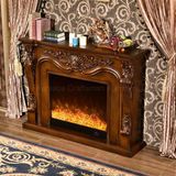 Antique Hotel Furniture LED Flame Heater Electric Fireplace (331B)