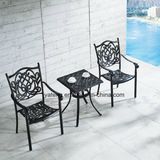 Hot Sale Anodized Aluminum Outdoor Patio Furniture Cast Iron Table