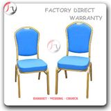 Entertained Designing Light Blue Fabric Event Chairs (BC-125)