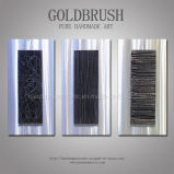Modern Abstract 3-Piece Metal Wall Accent Craft, Sensory Overload