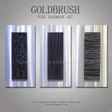 Modern Abstract 3-Piece Metal Wall Accent Craft, Sensory Overload