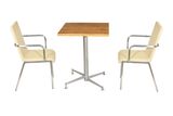 Stainless Steel Folding Dining Table Set