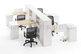 Small Office Workstation Fabric Partition Simple Furniture for Genmany Market