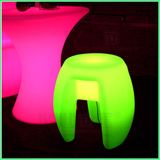 Glow Pool Round Stools Light Colored Stool