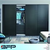 Modern Laminated Sliding Door Bedroom Wardrobe Bsw-02