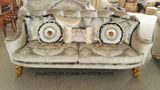 Sb56 Solid Wood Classical Royal Style Fabric Sofa