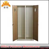 Office Furniture Steel 2 Door Clothes Storage Metal Locker Cabinet