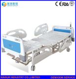 China Supply Luxury ABS Guardrail Manual 3-Function Adjustable Medical Bed