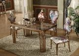 Antique Style Dining Room Furniture Marble Dining Table