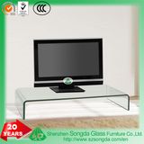 8-12mm Clear Glass, Bent Glass TV Stand, Glass Coffee Table