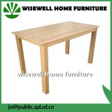 Oak Wood Rectangle Dining Table