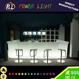 Glowing Colorful Plastic Bar Furniture LED Bar Unit