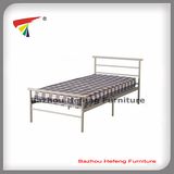 Cheap Metal Single Bed for Bedroom (HF088)