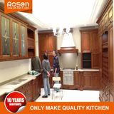 Luxury New Design Home Use Solid Wood Kitchen Cabinet