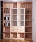 Wood Filing Cabinet with Small Drawer Book Shelf Cabinet (SZ-FCT609)