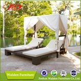 Modern Outdoor Rattan Double Sun Lounger (DH-9561)