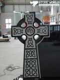 Granite Stone Monument / Tombstone with Custom Design - Tt29