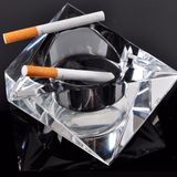 Pure Hand Make Crystal Ashtray Decorations Crystal Crafts