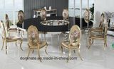 Modern S Shape Luxury Round Style Stainless Steel Wedding Table