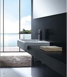 Ceramic Ware Half Wall Hung-Basin (W7055)