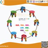Children Plastic Round Stool with Animal Design
