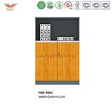 Office Bamboo Filing Cabinet Bookcase (H60-0602)