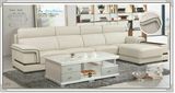 China Modern Sofa, Leather Sofa in Living Room (A012)