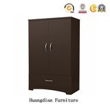 Best Quality Solid Wood Bedroom Wardrobes 2 Doors Closet for Hotel Project (HD1203)