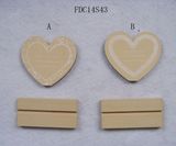 Wood Heart Holder Decoration Craft