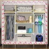 Bedroom Furniture Cheap Price Non-Woven Fabric Wardrobe