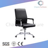 High Quality Low Back Swivel Black Leather Office Chair Office Furniture (CAS-EC1814)