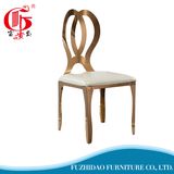 Royal Designer Wedding Chairs with Stainless Steel Metal for Dining