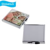 Makeup Mirror Cosmetic Mirror (square) for Sublimation Printing