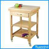 Professional Beauty Salon Wooden Trolley