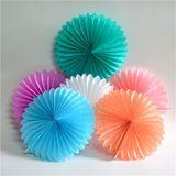 30cm Honeycomb Flower Paper Fans Wedding Birthday Party Decorations Supplies